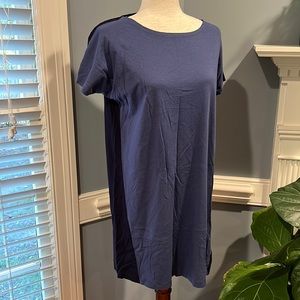 Two tone navy and French blue dress size medium